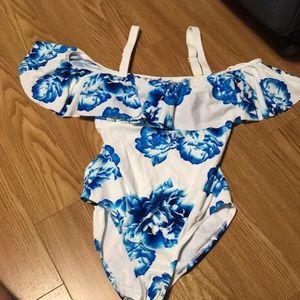Swimsuits for all off the shoulder bathing suit